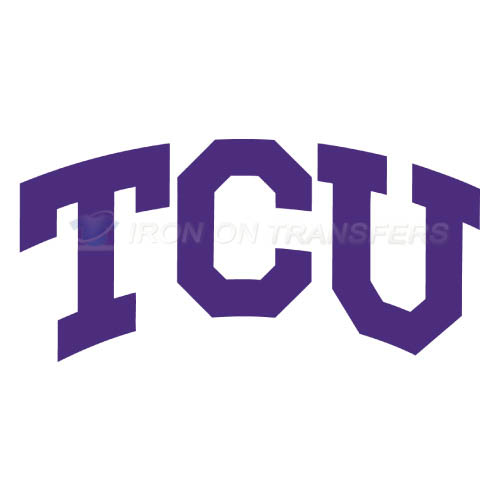 TCU Horned Frogs Iron-on Stickers (Heat Transfers)NO.6426